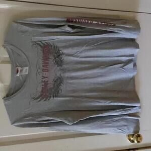 Harley-Davidson XXL grey long sleeve shirt
